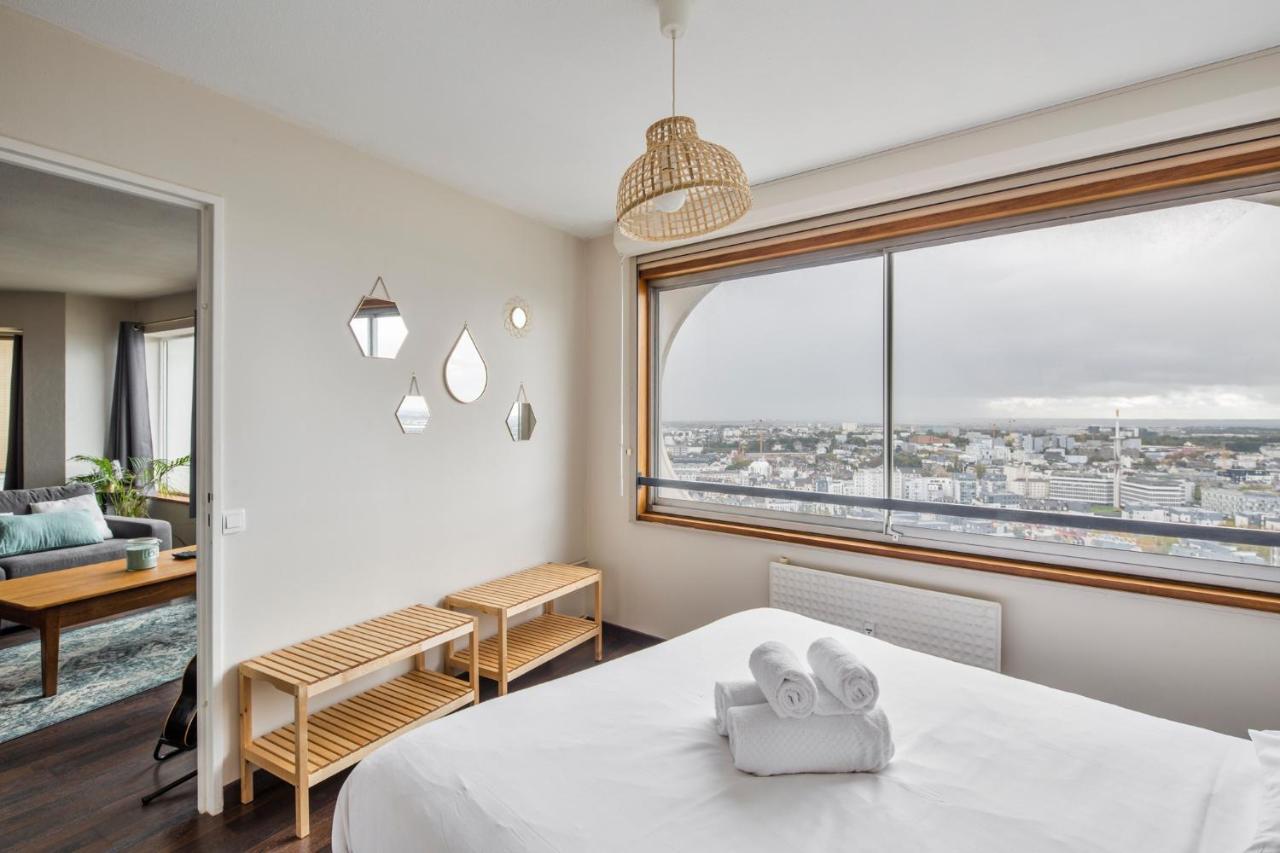 Le Nouvel Horizon - Panoramique Sur Rennes Apartment Екстериор снимка